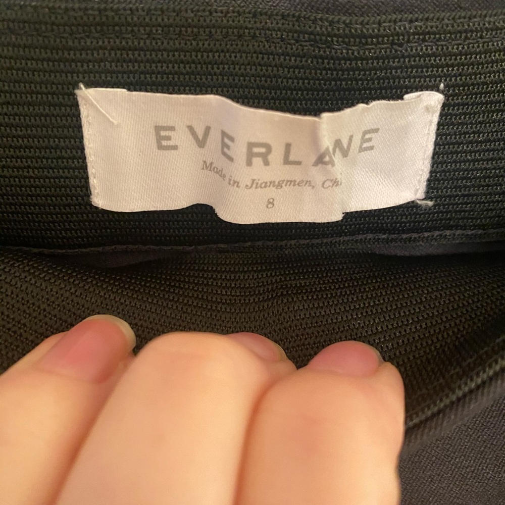 Everlane Side Zip Stretch Cotton Pant - image 3